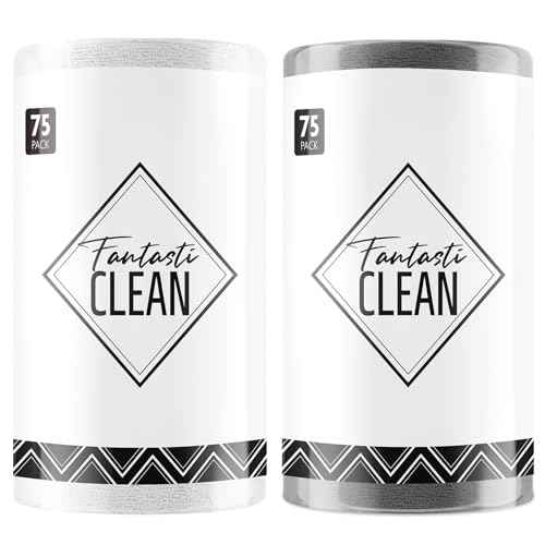 Microfiber Cleaning Cloth Rolls (150 Count)