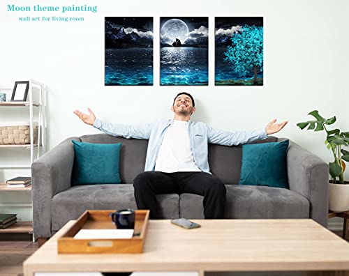 Moon Wall Art For Bedroom