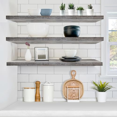 Floating Shelves for Wall Storage (2 Count)