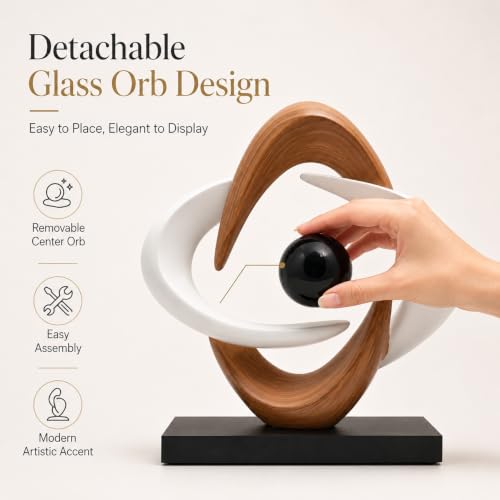 Modern Abstract Sculpture Home Decor