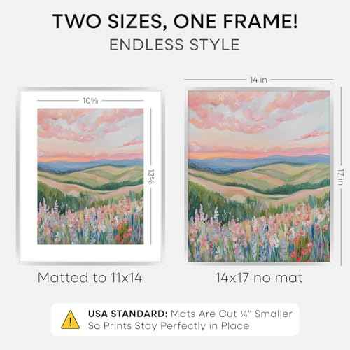 14x17 Silver Picture Frame (2 Count)