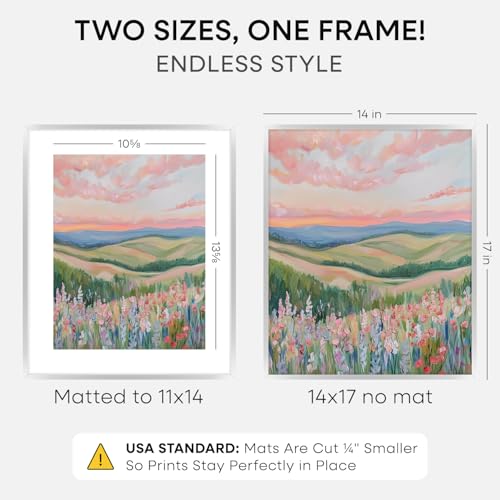 14x17 Silver Picture Frame (3 Count)