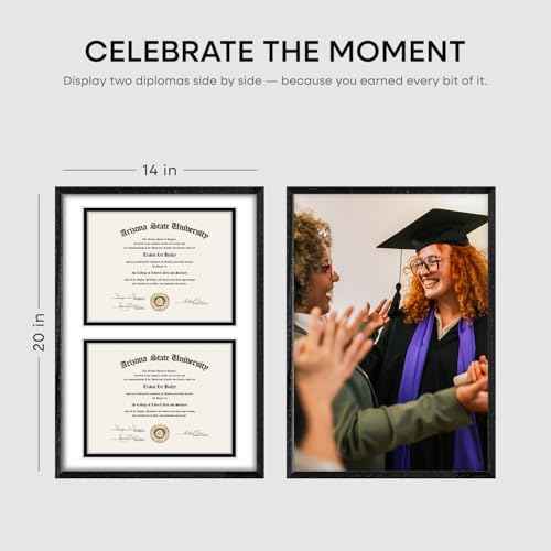 14x20 White Oak Diploma Frame (3 Count)