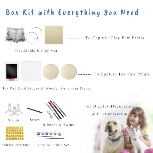Clay & Ink Paw Print Kit (3 Count)