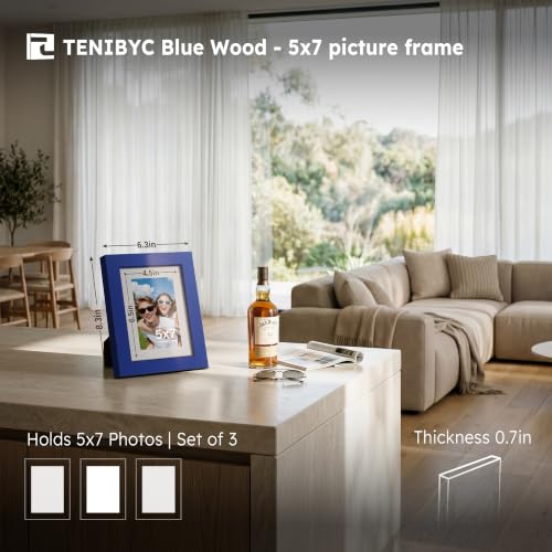 5x7 picture frame 3 Pack (3 Count)
