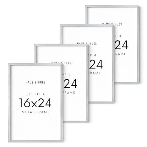 16x24 Silver Metal Picture Frames