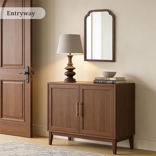 Wood Bathroom Mirrors for Wall Mounted