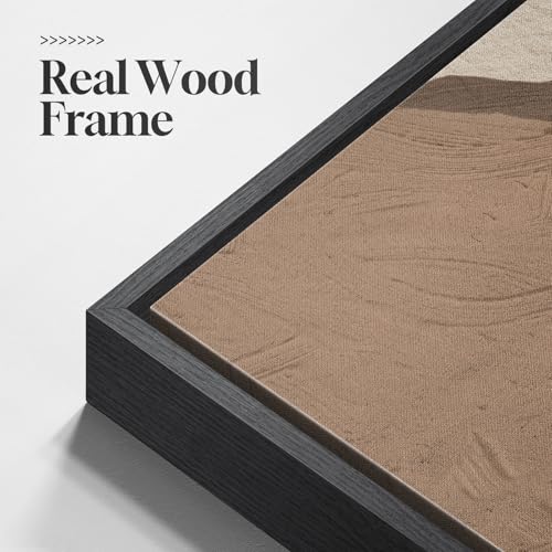 Extra Large Neutral Brown Beige Abstract Wall Art for Living Room