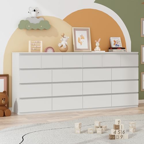 White Malm Dresser for Bedroom