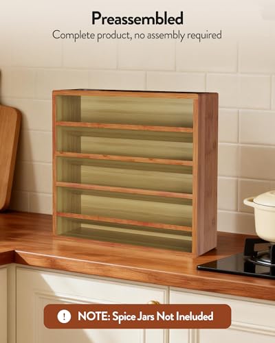 4 Tier Spice Rack Organizer for Cabinet