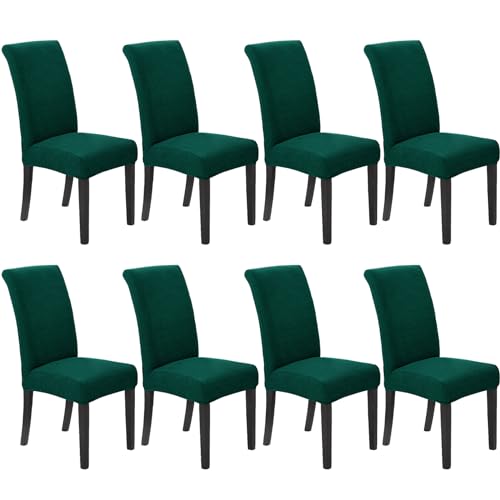 Stretch Chair Covers for Dining Room Set of 8