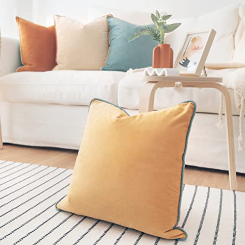 Decorative Throw Pillow Covers Cushion Cases (4 Count)