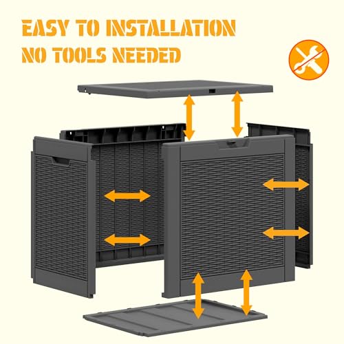30 Gallon Outdoor Storage Box Waterproof