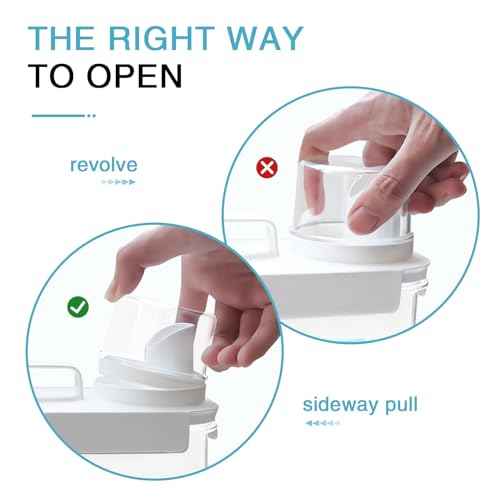 2 Pack Laundry Detergent Dispenser (196 Fl Oz)