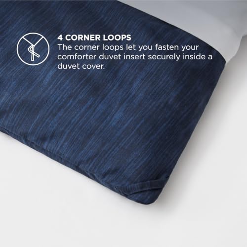 Navy King Size Comforter Set