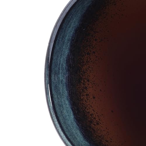 LuxenHome 12" Large Round Ceramic Pots for Plants