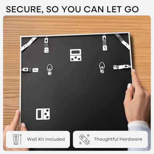 22.375x34 White Puzzle Poster Frame