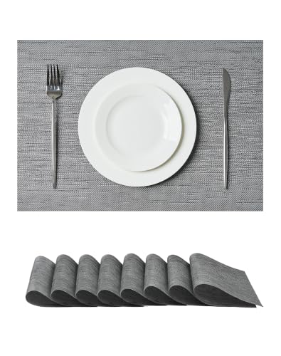 Grey Placemats (8 Count)