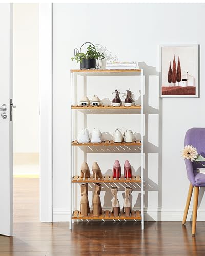 5 Tier Bamboo Shelf