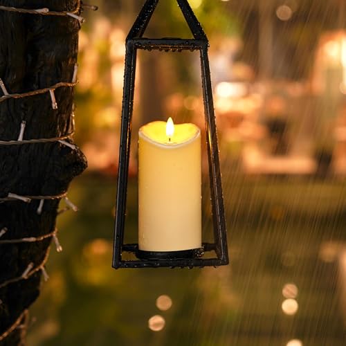 Flameless Candles with Timer and Remote Control (3 Count)