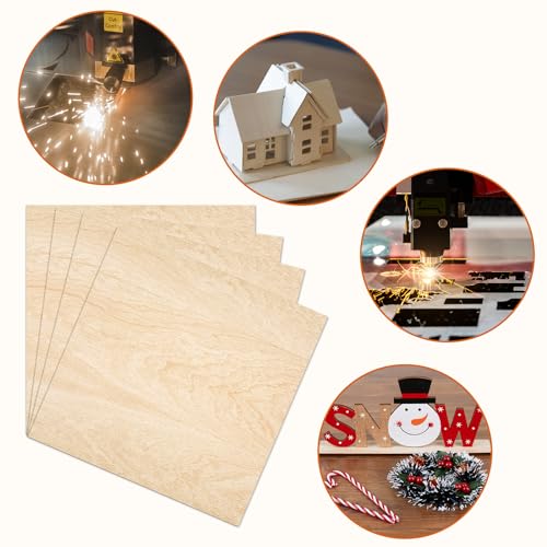 42 Pack Basswood Sheets 12"x12"x1 (42 Count)