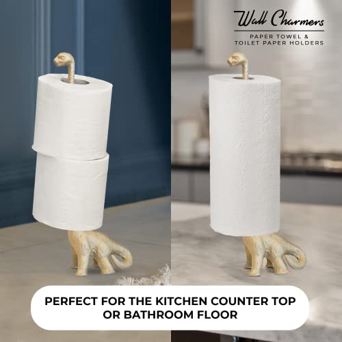 Gold Paper Towel Holder