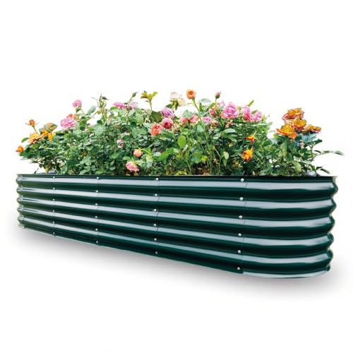 Gardmax Galvanized Raised Garden Bed