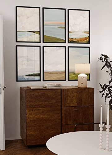 20x30 Black Oak Frame Set of 6 (6 Count)