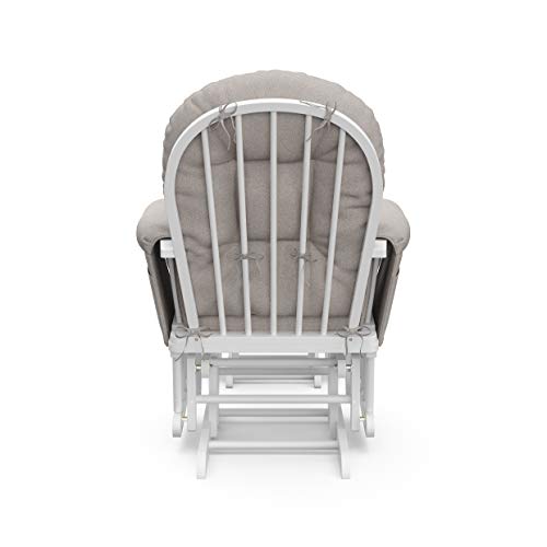 Premium Hoop Glider & Ottoman