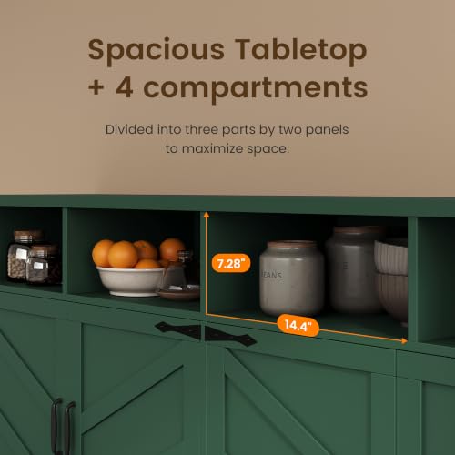 Buffet Sideboard with Storage Farmhouse