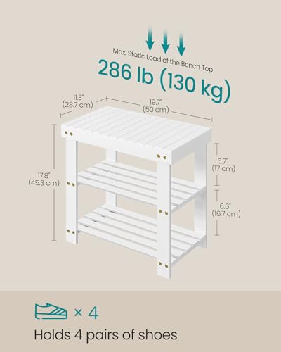 Shoe Rack Bench