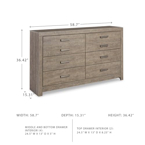 Culverbach Scandinavian 6 Drawer Dresser