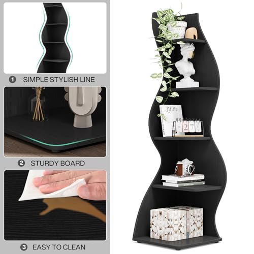 Corner Shelf Modern 5 (2 Count)