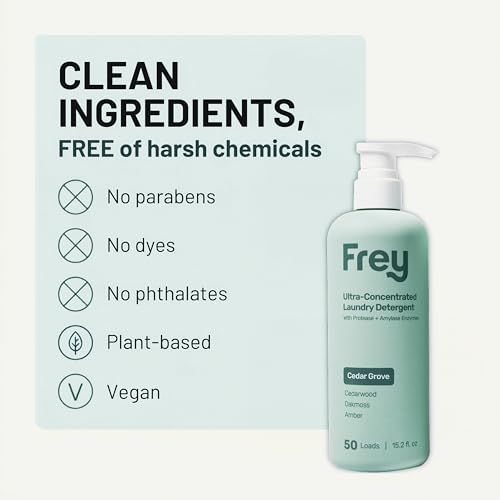 Eco Friendly Liquid Laundry Detergent (30.4 Fl Oz)