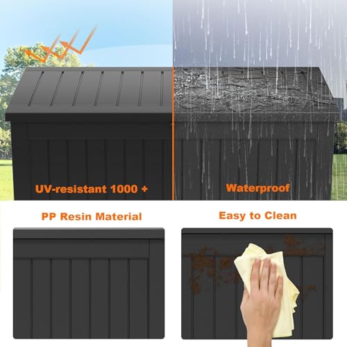 230 Gallon Resin Deck Box