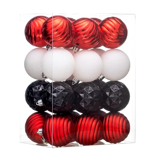 24ct Christmas Ornaments Tree Decorations Set 2.36 Inch (24 Count)