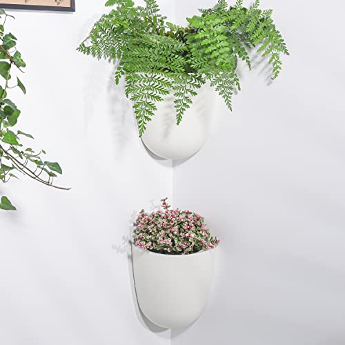 Wall Hanging Corner Planters (4 Count)