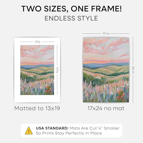 17x24 Silver Picture Frame