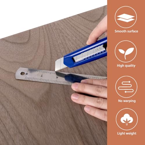 10 Pack Walnut Plywood Sheets 12x12x1 (10 Count)