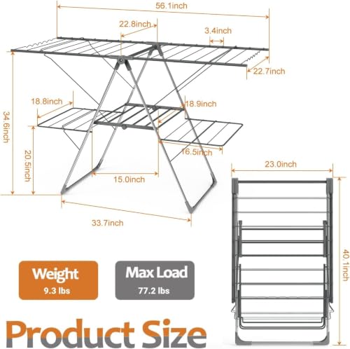Clothes Drying Rack Foldable