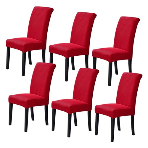 Stretch Chair Covers for Dining Room Set of 2
