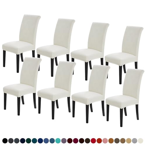 Dining Chair Slipcovers Set of 8 (8 Count)