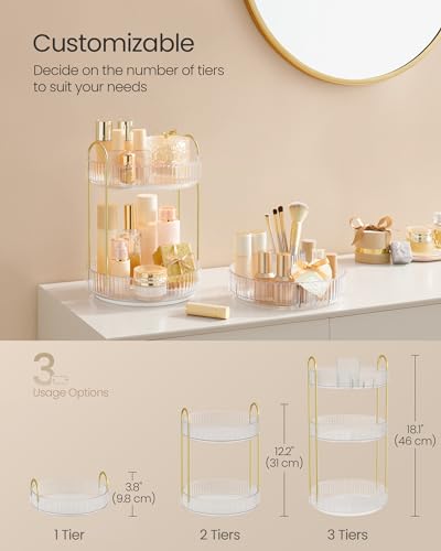 3 Tier Makeup Organizer