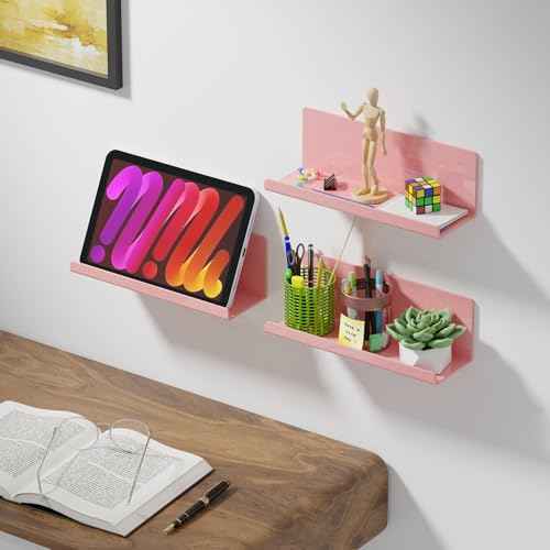Adhesive Floating Shelves for Wall No Drilling