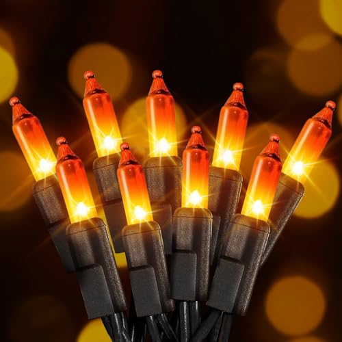 Halloween Lights Orange Lights