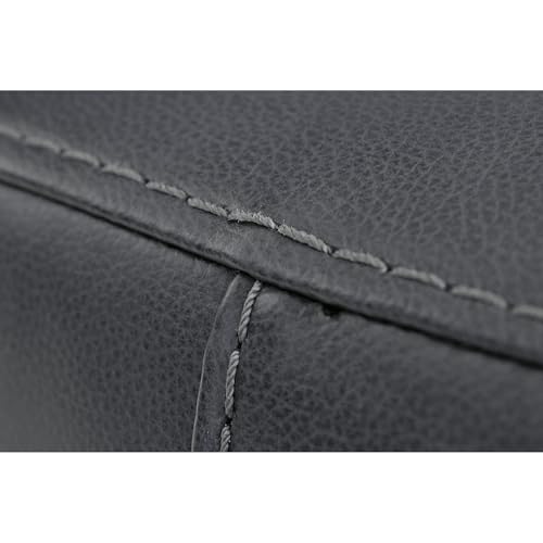 Blue Small Leather Loveseat with Faux Leather