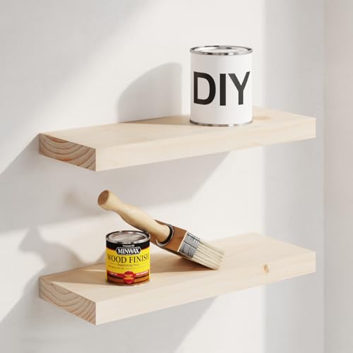 16 Inch DIY Floating Shelves (3 Count)