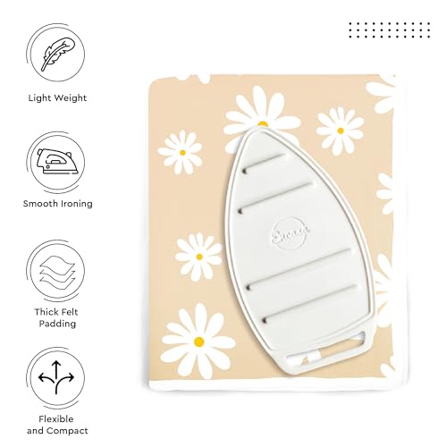 Ironing Mat Heat Resistant Pad 48"x28" Daisy Beige