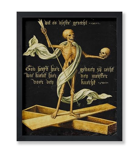 Vintage Allegory of Life and Death Poster