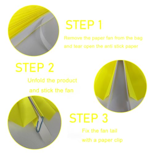 Yellow Birthday Party Decorations Sunshine Yellow Hanging Paper Fans 12inch
